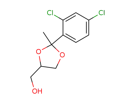 (2-(2,4-dichlorophenyl)-2-methyl-1,3-dioxolan-4-yl)methanol