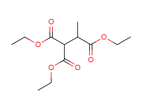 Molecular Structure of 6945-45-5 (1,1,2-Propanetricarboxylic acid, triethyl ester)