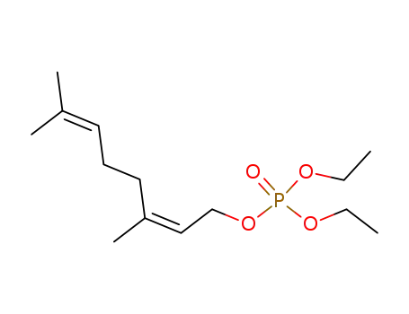 Phosphoric acid, (2Z)-3,7-dimethyl-2,6-octadienyl diethyl ester