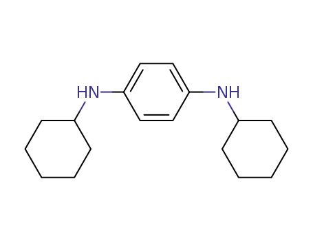 Molecular Structure of 4175-38-6 (N,N'-dicyclohexyl-p-phenylenediamine)