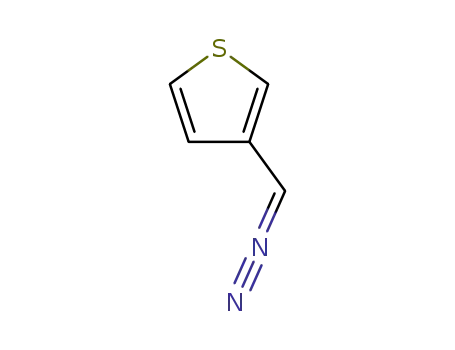 Molecular Structure of 120361-26-4 ((3-thienyl)diazomethane)
