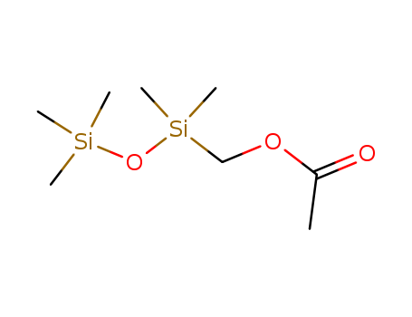 (dimethyl-trimethylsilyloxy-silyl)methyl acetate cas  18236-21-0