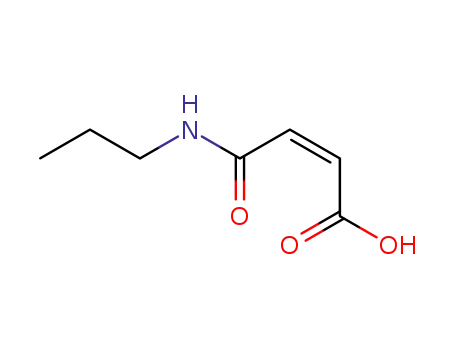 Molecular Structure of 36342-07-1 (N-N-PROPYLMALEAMIC ACID, 98)