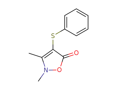 2,3-Dimethyl-4-phenylthioisoxazolin-5-one