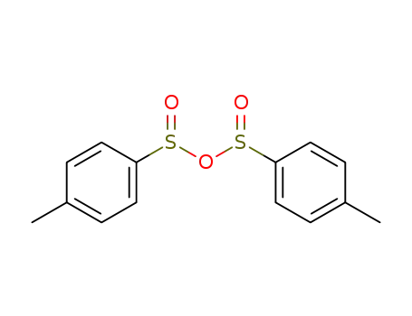 Molecular Structure of 109042-83-3 (toluene-4-sulfinic acid-anhydride)