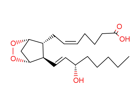 Molecular Structure of 42935-17-1 (PROSTAGLANDIN H2)