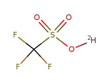 Trifluoromethanesulfonic acid-d CAS No.66178-41-4