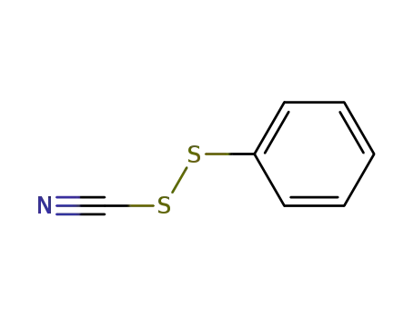 Molecular Structure of 3153-52-4 (benzenesulfenyl thiocyanate)