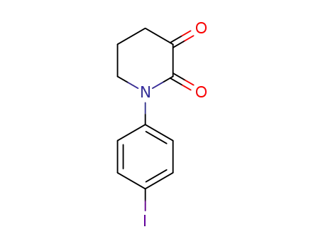 1-(4-iodophenyl)piperidine-2,3-dione