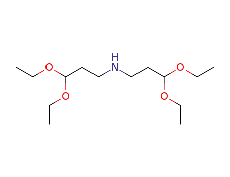 Molecular Structure of 854253-50-2 (bis-(3,3-diethoxy-propyl)-amine)