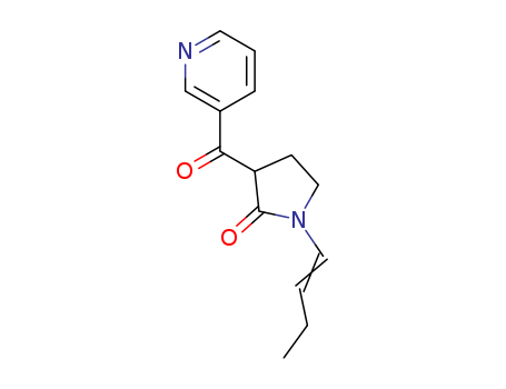 1-but-1-enyl-3-[oxo(3-pyridinyl)methyl]-2-pyrrolidinone