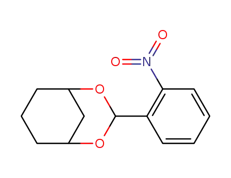 Molecular Structure of 1192480-47-9 (3-(2-nitrophenyl)-2,4-dioxa-bicyclo[3.3.1]nonane)