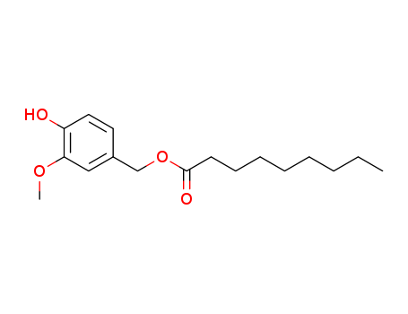 Nonanoic acid, (4-hydroxy-3-methoxyphenyl)methyl ester