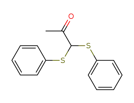 1,1-Bis(phenylthio)-2-propanone
