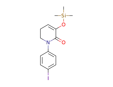 1-(4-iodophenyl)-3-trimethylsilyloxy-5,6-dihydro-1H-pyridin-2-one