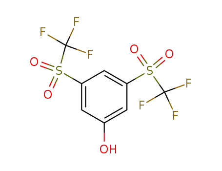 3,5-bis(trifluoromethylsulfonyl)phenol