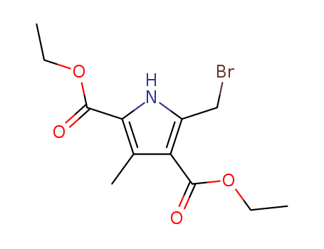 5-BROMOMETHYL-3-METHYL-1H-PYRROLE-2,4-DICARBOXYLIC ACID DIETHYL ESTER