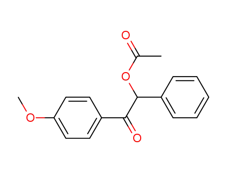 2-acetoxy-1-(4-methoxyphenyl)-2-phenylethanone