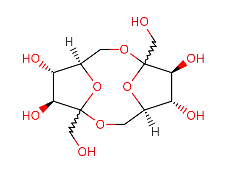 Molecular Structure of 546-42-9 (difructose anhydride IV)