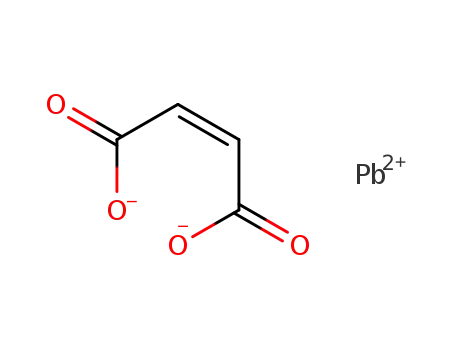 Molecular Structure of 17406-54-1 (2-Butenedioic acid(2Z)-, lead(2+) salt (1:1))