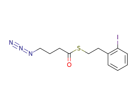 S-(2-iodophenethyl) 4-azidobutanethioate