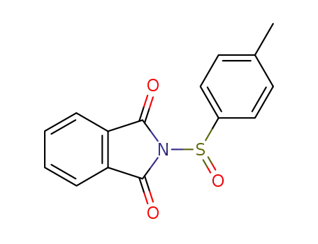 Molecular Structure of 42300-58-3 (N-[(p-Methylphenyl)sulfinyl]phthalimide)