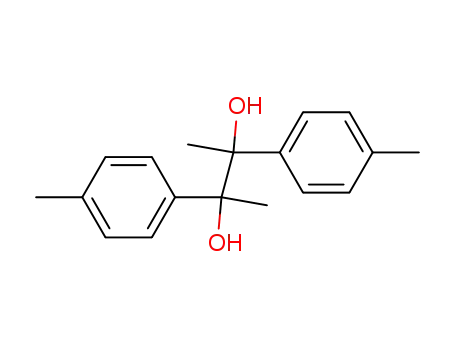 Molecular Structure of 13145-58-9 (2,3-bis(4-methylphenyl)butane-2,3-diol)