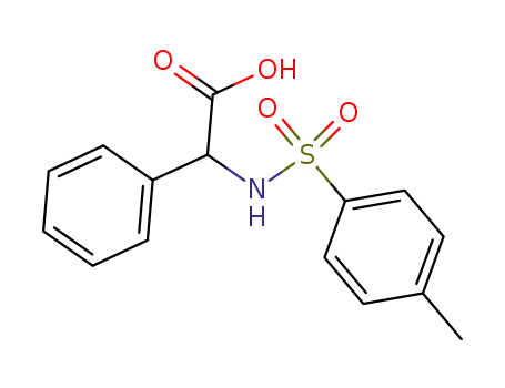 Molecular Structure of 92851-65-5 (Benzeneacetic acid, a-[[(4-methylphenyl)sulfonyl]amino]-)