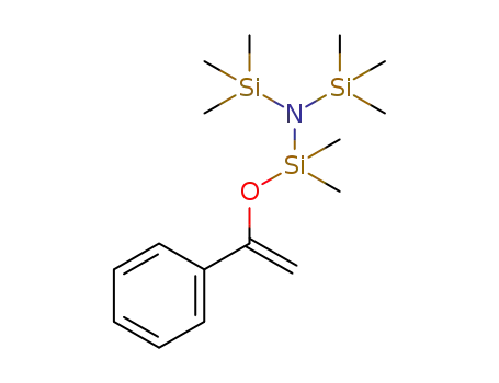 N-(dimethyl((1-phenylvinyl)oxy)silyl)-1,1,1-trimethyl-N-(trimethylsilyl)silanamine
