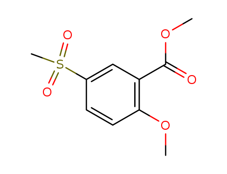 2-methoxy-5-methylsulfo nylbenzoic acid methyl ester manufacture