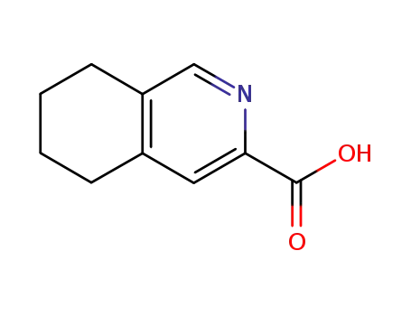 Molecular Structure of 26862-56-6 (5,6,7,8-tetrahydroisoquinoline-3-carboxylic acid)