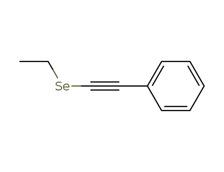 Molecular Structure of 104953-92-6 (Benzene, [(ethylseleno)ethynyl]-)