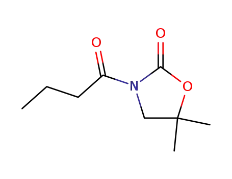 3-butyroyl-5,5-dimethyloxazolidin-2-one