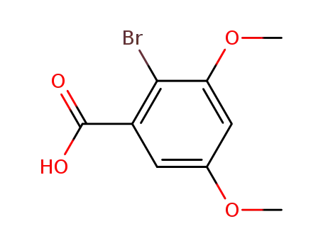 Benzoic acid, 2-bromo-3,5-dimethoxy-