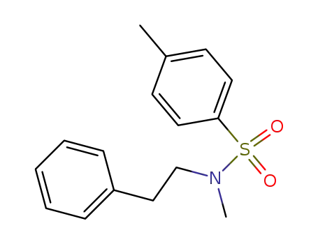 Molecular Structure of 25566-59-0 (N-methyl-N-(2-phenethyl)-4-methylbenzenesulfonamide)