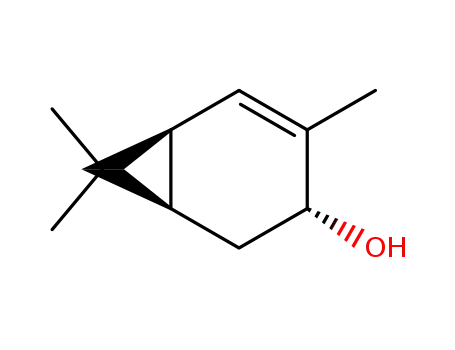 Molecular Structure of 4017-82-7 ((+)-trans-car-2-en-4-ol)