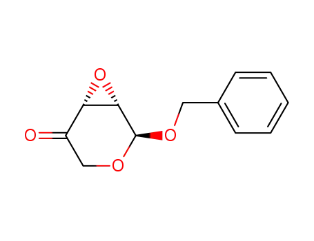 Molecular Structure of 79974-79-1 (benzyl 2,3-anhydro-β-L-erythropentopyranosid-4-ulose)