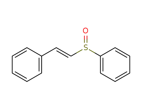 Benzene, [(2-phenylethenyl)sulfinyl]-, (E)-