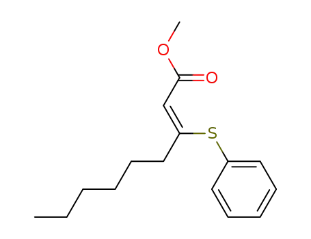 methyl (Z)-3-phenylthio-2-nonenoate