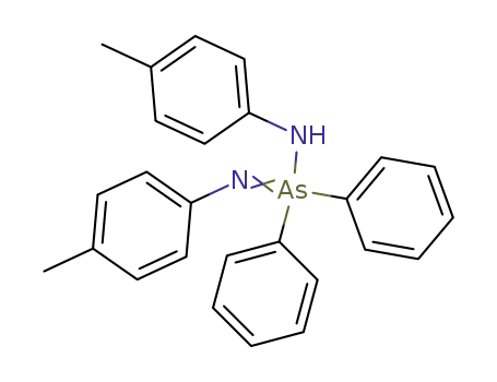 As,As-diphenyl-N,N'-di-p-tolylarsinimic amide