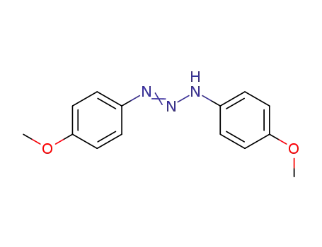Molecular Structure of 22715-73-7 ((1E)-1,3-bis(4-methoxyphenyl)triaz-1-ene)