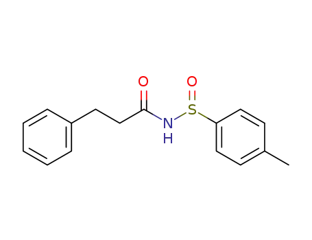 Benzenepropanamide, N-[(4-methylphenyl)sulfinyl]-