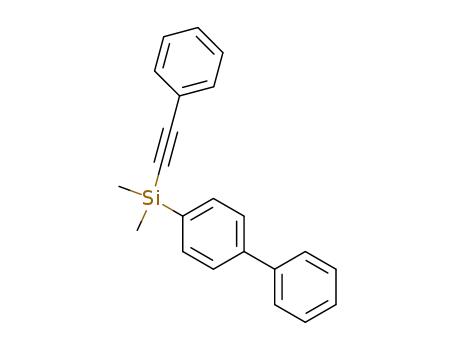 Biphenyl-4-yl-dimethyl-phenylethynyl-silane