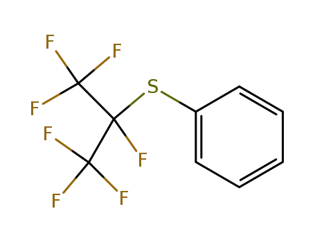 Benzene, [[1,2,2,2-tetrafluoro-1-(trifluoromethyl)ethyl]thio]-