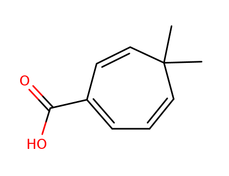 1,3,6-Cycloheptatriene-1-carboxylicacid, 5,5-dimethyl- cas  499-89-8