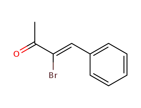 Molecular Structure of 22965-96-4 ((Z)-3-bromo-4-phenyl-3-buten-2-one)