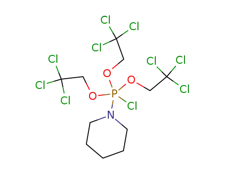 Molecular Structure of 76107-35-2 (C<sub>11</sub>H<sub>16</sub>Cl<sub>10</sub>NO<sub>3</sub>P)
