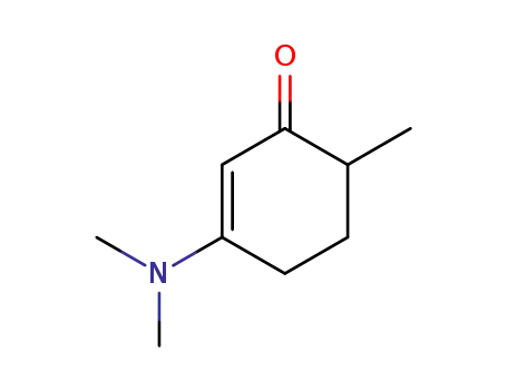Molecular Structure of 78890-81-0 (3-Dimethylamino-6-methyl-cyclohex-2-enone)