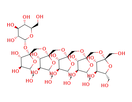 Molecular Structure of 62512-19-0 (1,1,1,1-Kestohexose)