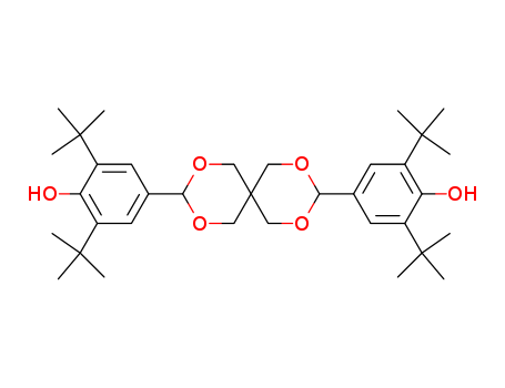 4-[9-(4-hydroxy-3,5-ditert-butyl-phenyl)-2,4,8,10-tetraoxaspiro[5.5]undec-3-yl]-2,6-ditert-butyl-phenol